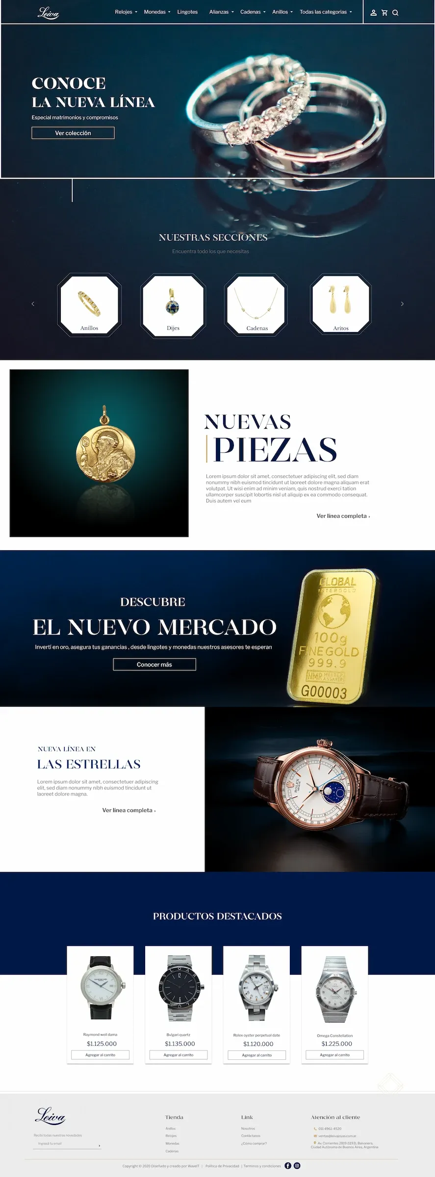 Diseño limpio y profesional, enfocado en usabilidad y conversión