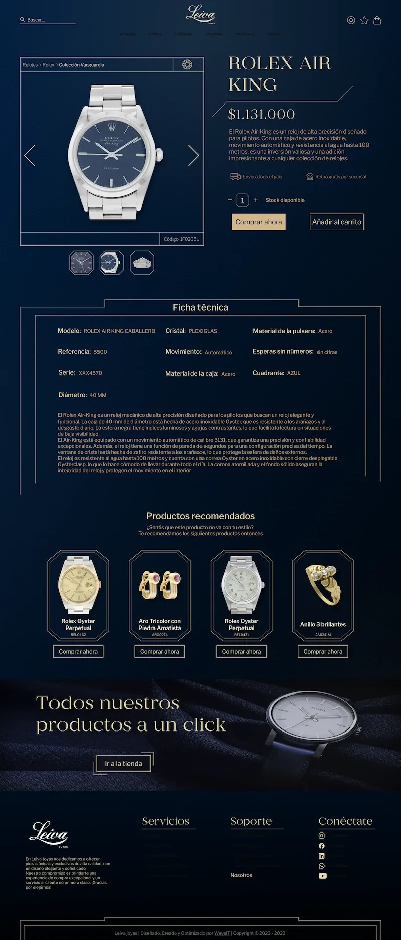 Pagina de producto