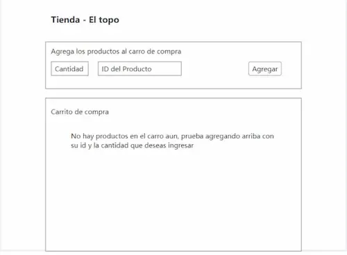 Maqueta con requisitos del desafío Wallbit - Parte 1